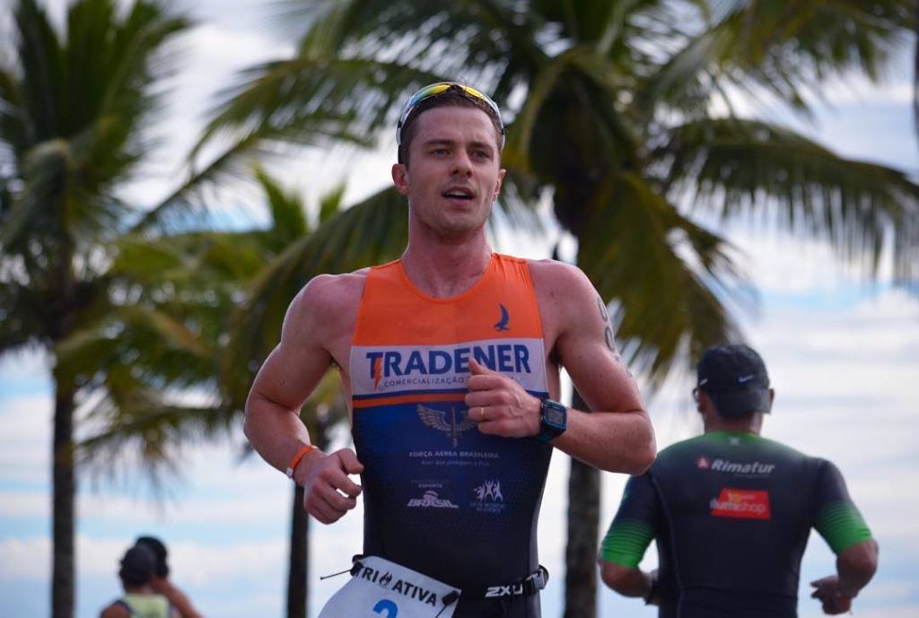 triatleta Eduardo Lass (Tradener) abriu a temporada 2019 no 14º Triatlhon Verão de Guaratuba (PR)./Foto: Carolina Cache