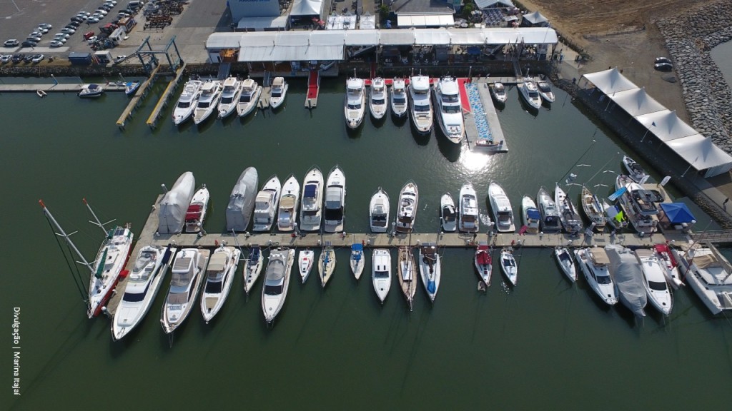 Para quem deseja visitar a região de barco no verão ou aproveitar o Carnaval no litoral norte de Santa Catarina, a Marina Itajaí está com reservas abertas para a guarda de embarcações. /Foto: Divulgação