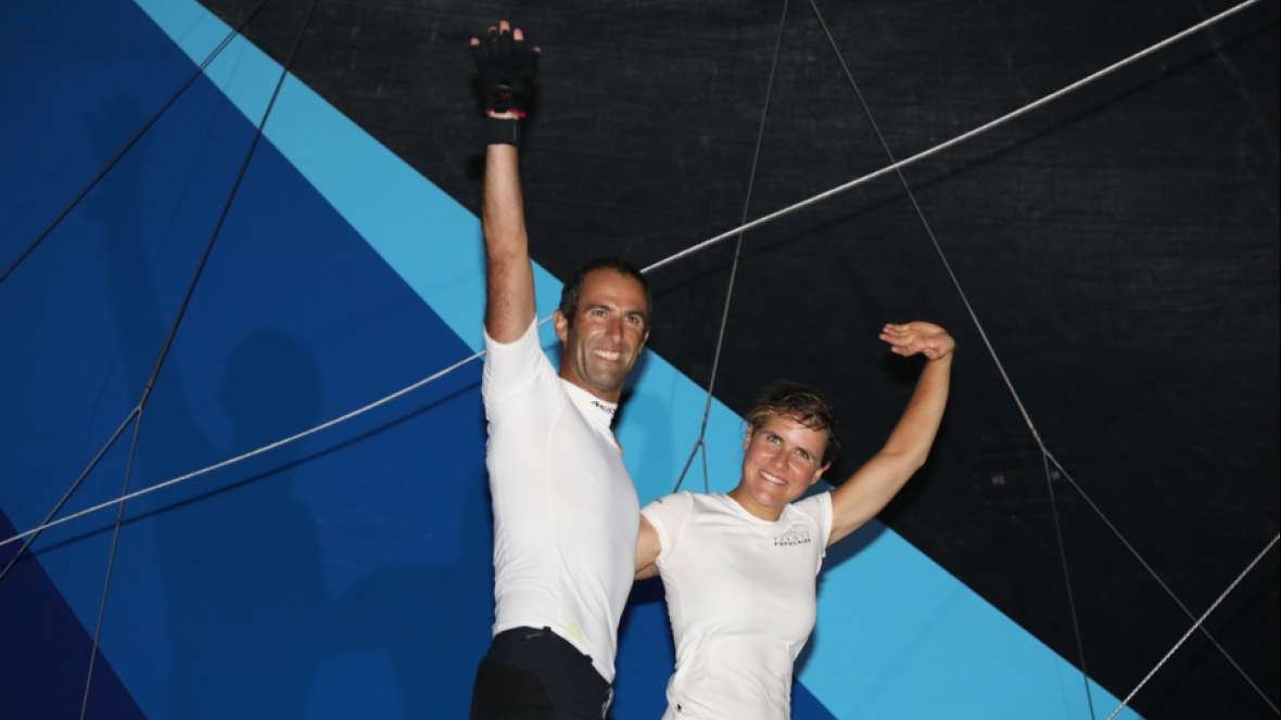 Banque Populaire é o sexto IMOCA com primeira mulher a completar TJV