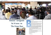 Estamos navegando há 10 anos na The Ocean Race