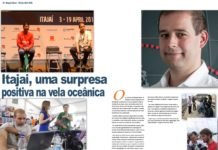 “Itajai, uma surpresa positiva na vela oceânica”, jornalista Flávio Perez