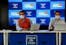 Governador Moisés libera abertura de igrejas em Santa Catarina com restrições