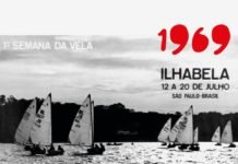 Cartaz da primeira edição da Semana Internacional de Vela de Ilhabela