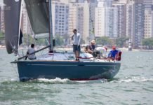 Barco Inaê Transbrasa garante vaga na Santos-Rio 2020