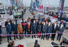 Vila da Regata da Vendée Globe está aberta