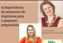 Hoje: Live:@veronicapacheco: A importância da assessora de imprensa para o pequeno empresário