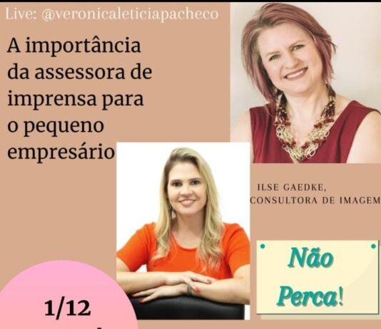Hoje: Live:@veronicapacheco: A importância da assessora de imprensa para o pequeno empresário