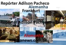 Repórter Adilson Pacheco na Europa: primeiro destino – Frankfurt – Alemanha