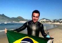 Ultramaratonista aquático ganha quase 15 quilos para o Canal da Mancha