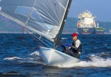 Jorge Zarif já está em Portugal para o Europeu de Finn 2021