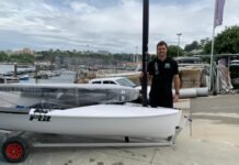 Jorge Zarif segue em Portugal treinando para o Mundial de Finn 2021