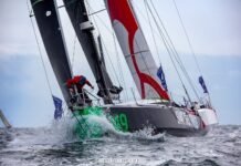 Barcos da Class40 disputam a Les Sables-Horta