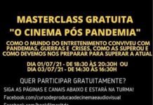 Dia 1 de julho-01 de julho, última oportunidade de participar da MASTERCLASS GRATUITA mais procurada da Book Filmes.
