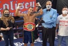 Ficha técnica do 16ª edição do Coliseu Boxing Club