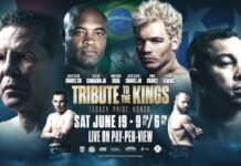 Anderson Silva vs Julio Cezar Chavez Jr. será no sábado, 19 de junho