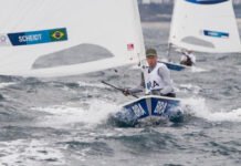 Scheidt encara “maratona” no Japão e sobe para terceiro, na zona de medalhas na Olimpíada