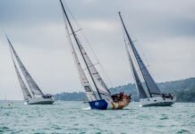 Itajaí Sailing Team na Semana de Vela de Ilhabela