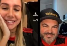 Carol Portaluppi e flamenguista fanático debatem semi da Libertadores em live da Betfair.net