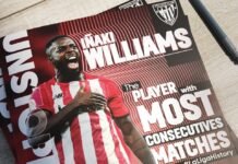 Perto de atingir a marca impossível: o recorde que Iñaki Williams irá bater em LaLiga
