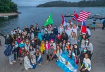 Abertura oficial Mundial de Snipe Feminino reúne atletas de sete países