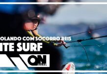 Entrando numa regata mundial de Kite com Socorro Reis; Veja vídeo
