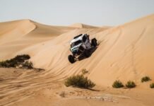 Brasileiros, Rodrigo Luppi/Maykel Justo, superam as dificuldades e completam a 1ª etapa do Abu Dhabi Desert Challenge