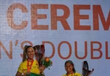 Natalia Guitler conquista ouro no Mundial entre duplas de Tedball