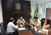 Barco brasileiro na The Ocean Race tem apoio do presidente da Câmara de Vereadores de Itajaí