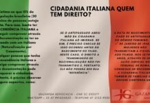 CIDADANIA ITALIANA QUEM TEM DIREITO?