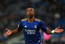 Em alta no Real Madrid, Vinícius Jr. domina estatísticas entre os brasileiros nas principais ligas do mundo
