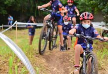 Mountain bike conquista crianças de Curitiba