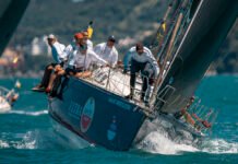 Barco Inaê Amstel Ultra homenageia Dia de Iemanjá em Floripa