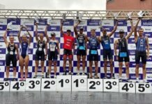 Paranaense Gabrielle Lemes é bronze no Sesc Triathlon Caiobá, neste domingo (20)