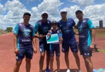 Escolinha de Triathlon celebra um ano em Ceilândia com presença de trialeta olímpico