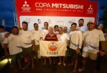 Inaê Soto Amstel Ultra recebe homenagens no Yacht Club de Ilhabela (YCI)