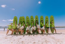 Projeto oferece aulas de surf gratuitas para mulheres em São Sebastião