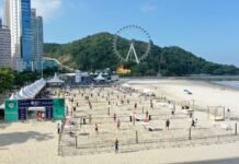 Mundial Balneário Camboriú de Beach Tennis Embraed segue até 01 de maio na nova faixa de areia do Pontal Norte