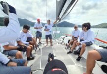 Inaê Soto Amstel Ultra entre os primeiros na regata de abertura do Ubatuba Sailing Festival