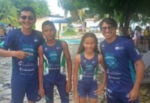 Alunos da Escolinha de Triathlon Formando Campeões em Cascavel se destacam nos Jogos Escolares