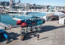 Nova Zelândia – Equipe da Emirates lança barco movido a hidrogênio