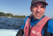 Vídeo: Segundo dia de regatas do Brasileiro de Finn 2022