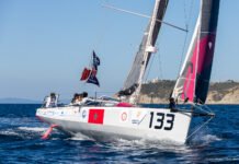 Globe 40 faz desfile dos barcos antes da largada em Tanger (Marrocos)