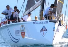 Inaê Soto Amstel Ultra chega entre os primeiros da classe na Semana de Vela