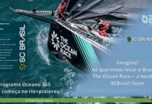 Imagine! Só queremos levar o Brasil na The Ocean Race – a bordo do SCBrasil Team!