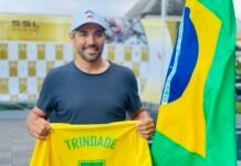 Mario Trindade se apresenta à seleção brasileira de vela para SSL Gold Cup