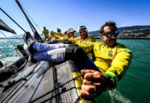 Vídeo: Imagens do treino da Seleção Brasileira de Vela