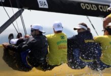 Seleção Brasileira de Vela faz primeira regata-treino para SSL Gold Cup