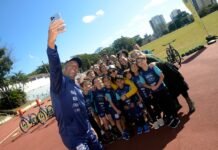 Encontro de gerações: triatleta olímpico treina com alunos de projeto social em Jundiaí