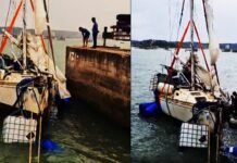 43 metros de profundidade – Adventus é resgatado depois de uma baleia bater no o veleiro