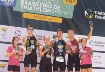 Paranaenses são campeões do Brasileiro de Triathlon Sprint